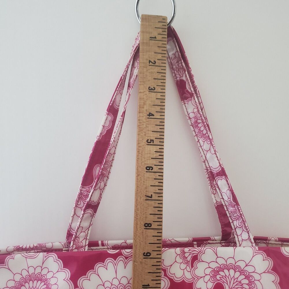 Kate Spade Daycation Tote Bag Japanese Floral Pink White Water Resistant Travel - Picture 16 of 16